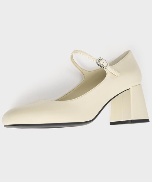 STUART WEITZMAN メリージェーンブロックヒールパンプス パテントブロックヒール メリージェーンパンプス（パンプス