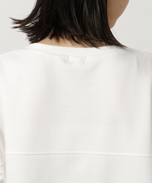 LAKOLE（ラコレ）の「フハクキリカエTEE / 497862（Tシャツ/カットソー・レディース・オフホワイト/ブルー/ブラック・FREE）」の10枚目の写真