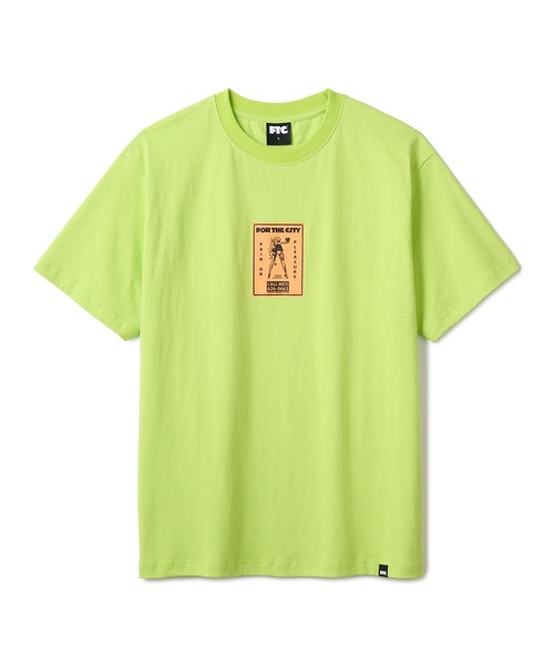 FTC（エフティーシー）の「TART CARD TEE（Tシャツ/カットソー・メンズ・ホワイト/ライム/ブラック・MEDIUM/LARGE/X-LARGE/SMALL）」の3枚目の写真