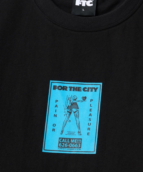 FTC（エフティーシー）の「TART CARD TEE（Tシャツ/カットソー・メンズ・ホワイト/ライム/ブラック・MEDIUM/LARGE/X-LARGE/SMALL）」の5枚目の写真