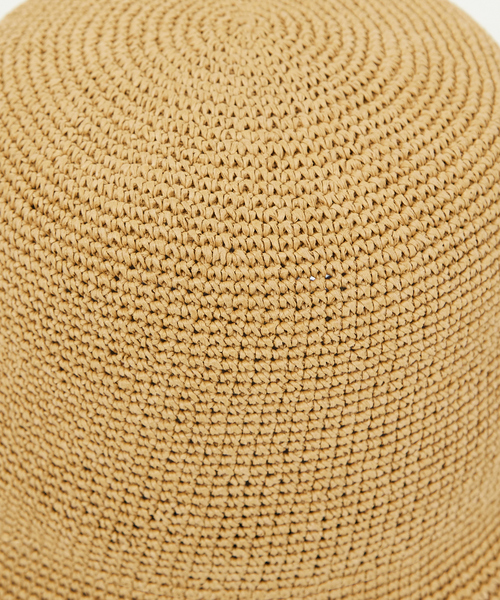 abahouse mavie（アバハウスマヴィ）の「ペーパークロシェハット（ハット・レディース・キャメル/ブラック・フリー）」の14枚目の写真