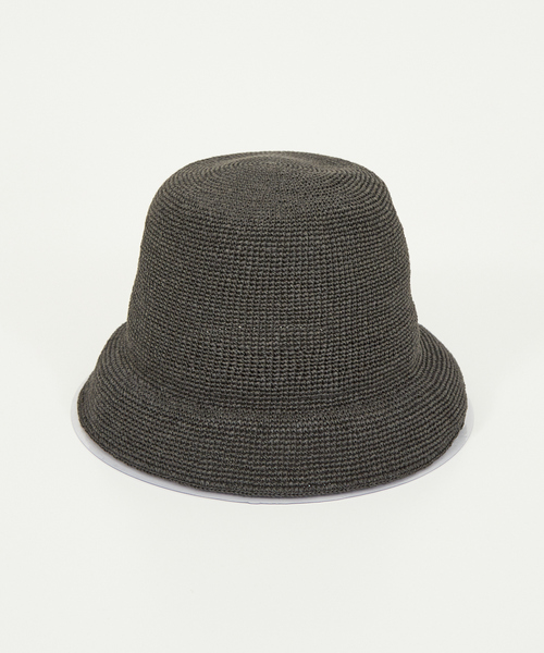 abahouse mavie（アバハウスマヴィ）の「ペーパークロシェハット（ハット・レディース・キャメル/ブラック・フリー）」の8枚目の写真