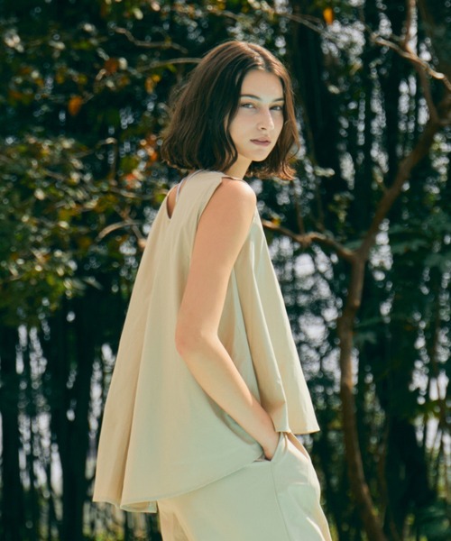 タンクトップ ノースリーブ Julier Play撥水ノースリーブプルオーバー レディース Julier Yoga and Relax（ジュリエヨガアンドリラックス）の