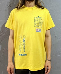 DIET BUTCHER/ダイエットブッチャー×NEW YOAKE POST/ニューヨアケポスト for DIET BUTCHER ( Apple ) 半袖Tシャツ