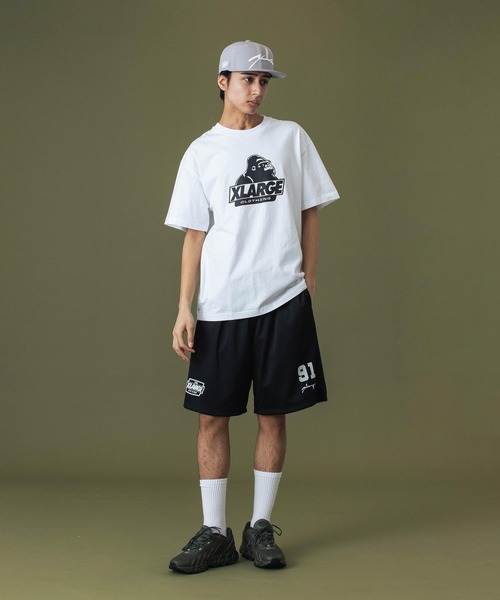 XLARGE（エクストララージ）の「DISTORTION LOGO CAP（キャップ・メンズ・ブラック/グレー/パープル・ONE SIZE）」の12枚目の写真