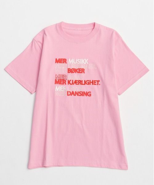 LOVE LIFF Embroidery T-shirt/LOVE LIFFエンブロイダリーT