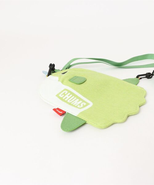 CHUMS(チャムス)の「CHUMS チャムス Sunfish Shoulder Pouch CH60-3715(ポーチ・レディース・ライム/ピンク・FREE)」の4枚目の写真