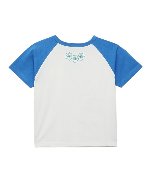 Piko(ピコ)の「(PIKOxROSEBUD)RAGLAN S/S TEE(シャツ/ブラウス・レディース・ホワイト/ブラック/ブルー・ONE SIZE)」の6枚目の写真