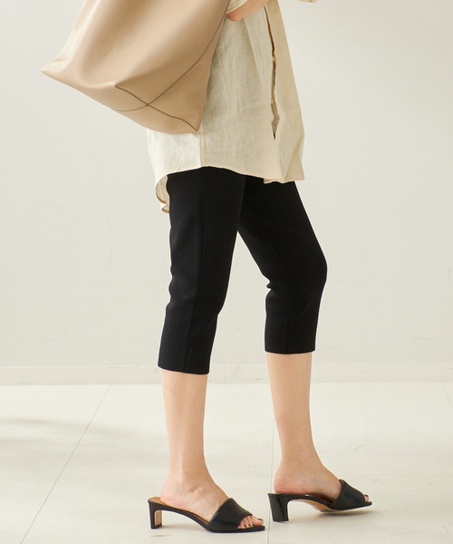 plage(プラージュ)の「Capri Knit パンツ(その他パンツ・レディース・ブラック・FREE)」の6枚目の写真
