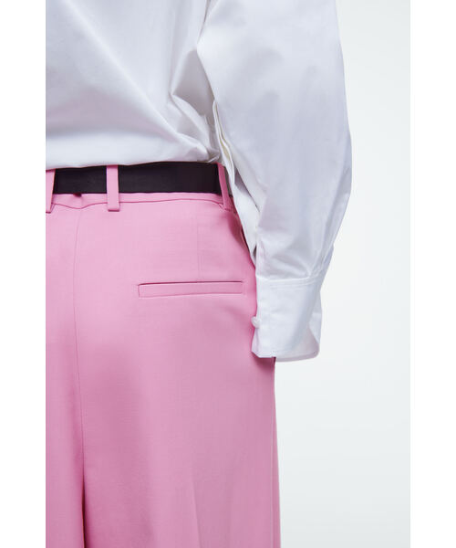 ワイドレッグテーラードツイルパンツ（スラックス）｜COS（コス）の