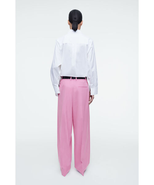 ワイドレッグテーラードツイルパンツ（スラックス）｜COS（コス）の