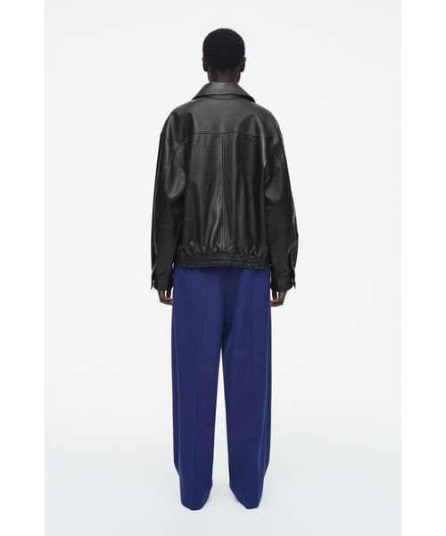 ワイドレッグテーラードツイルパンツ（スラックス）｜COS（コス）の