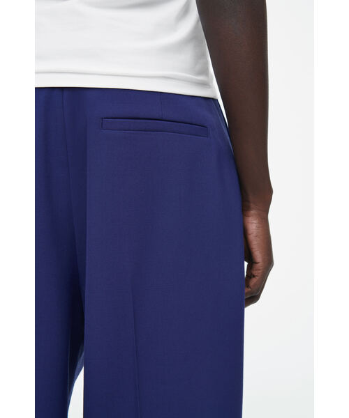 ワイドレッグテーラードツイルパンツ（スラックス）｜COS（コス）の