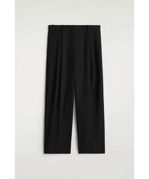 ワイドレッグテーラードツイルパンツ（スラックス）｜COS（コス）の