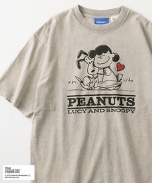 PEANUTS（ピーナッツ）の「【72】【PEANUTS/ピーナッツ】キャラクターデザイン ハートフルシリーズ プリントTシャツ/バックプリント/オーバーサイズ（Tシャツ/カットソー）」
