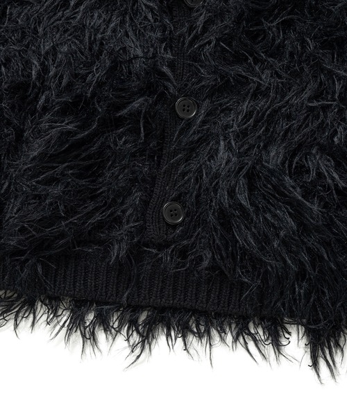 BEDWIN & THE HEARTBREAKERS（ベドウィン アンド ザ ハートブレイカーズ）の「LONG HAIR MOHAIR VEST "CHEWIE"（ベスト・メンズ・ブラック・MEDIUM）」の7枚目の写真