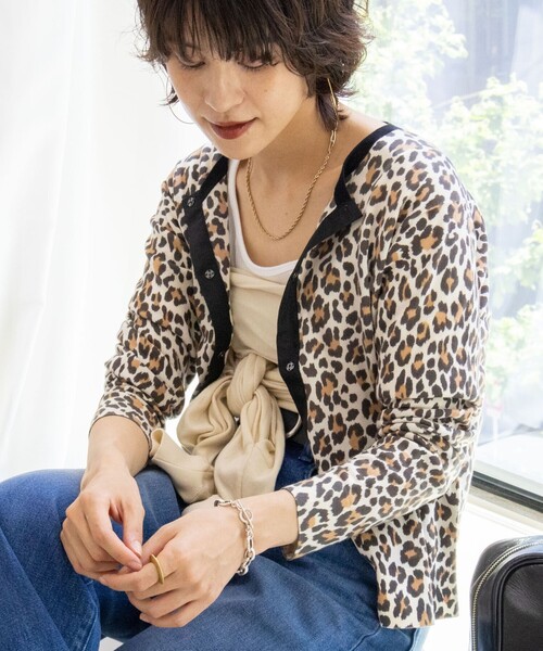 Rie Miller(リエミラー)の「《手洗い可能》2WAYビスチェ(ニット/セーター・レディース・チャコールグレー/ベージュ・38)」の6枚目の写真