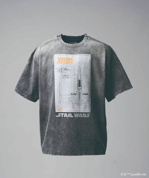 UNISEX》【MOVIE SERIES】「STAR WARS」Prime-Over Crew Neck T