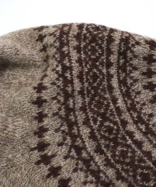 NOR' EASTERLY] CREW 2TONE NORDIC / シェットランドウール