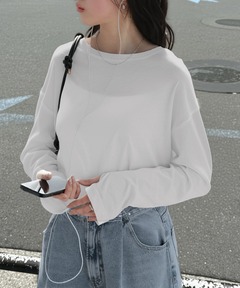Chaos(カオス)/ドミールコットンロングTシャツ（Tシャツ/カットソー