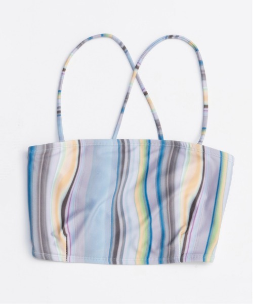 MAISON SPECIAL（メゾンスペシャル）の「【PISCESS×MAISON SPECIAL】Holographic Bikini/ホログラフィックビキニ（水着・レディース・レッド/ブルー・S/M）」の9枚目の写真