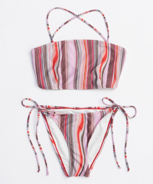 MAISON SPECIAL（メゾンスペシャル）の「【PISCESS×MAISON SPECIAL】Holographic Bikini/ホログラフィックビキニ（水着・レディース・レッド/ブルー・S/M）」の16枚目の写真