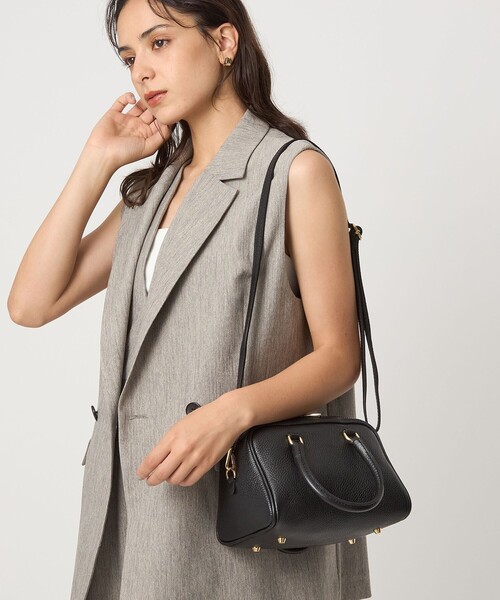 MILOS（ミロス）の「＜MILOS＞ボストンバッグ（トートバッグ・レディース・ブラック/ダークブラウン/ライム/モカ・FREE）」の8枚目の写真