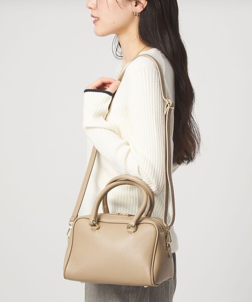 MILOS（ミロス）の「＜MILOS＞ボストンバッグ（トートバッグ・レディース・ブラック/ダークブラウン/ライム/モカ・FREE）」の11枚目の写真