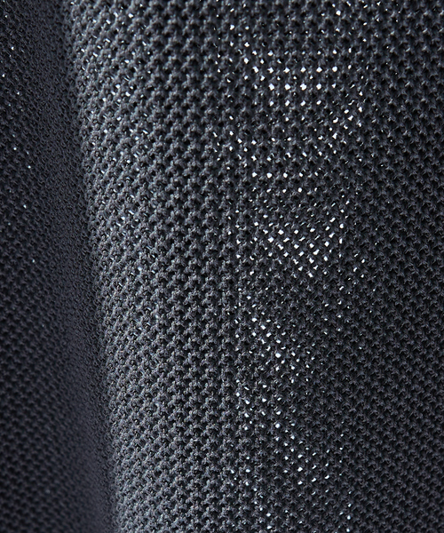 ABAHOUSE(アバハウス)の「スキッパー メッシュニット ポロシャツ(ポロシャツ・メンズ・グレー/オレンジ/ダークネイビー・48/46)」の13枚目の写真