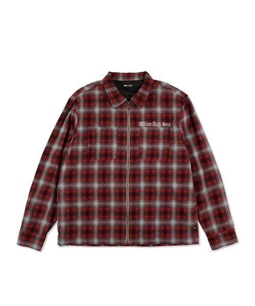 PLAID PATTERN ZIP SHIRTS（シャツ/ブラウス）｜WIND AND SEA