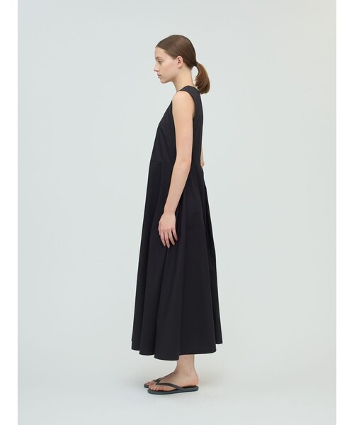 セール】mizuiro ind ノースリーブロングフレアワンピース
