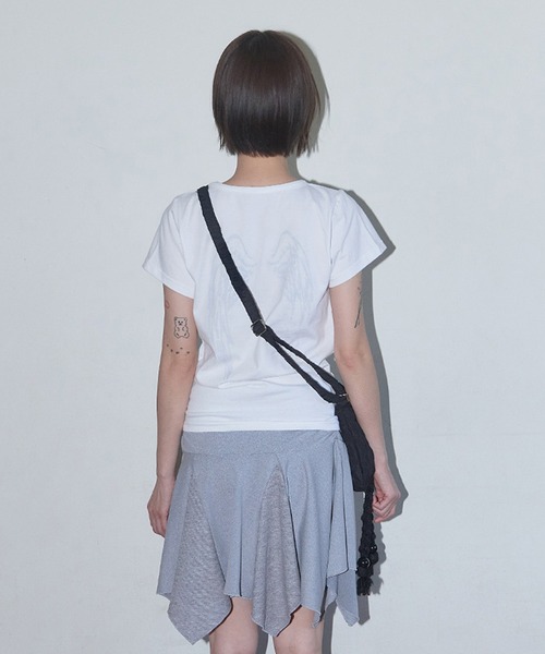 ★FANCYCLUB★REBIRTH OF HEAVEN TEE (BLUE)★正規品/直送料込 セール】FANCY CLUB/ファンシークラブ Rebirth Of Heaven Crop