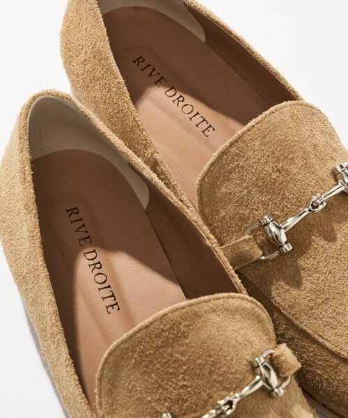 RIVE DROITE（リヴドロワ）の「スエードビットローファー（ローファー・レディース・ベージュ・37/38/36）」の4枚目の写真