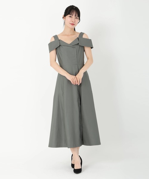 STRAWBERRY-FIELDS（ストロベリーフィールズ）の「アディクトツイル_バックレースアップジャンスカ（ジャンパースカート・レディース・カーキ/ブラック・2）」の11枚目の写真