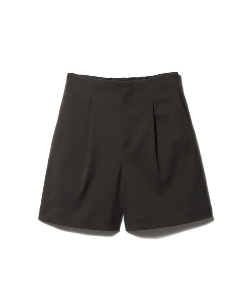 ESTNATION(エストネーション)の「ESTNATION / リネンナイロンストレッチショートパンツ(その他パンツ・レディース・ダークブラウン/ベージュ・36/38)」の2枚目の写真