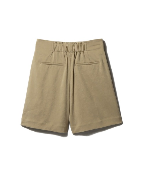 ESTNATION(エストネーション)の「ESTNATION / リネンナイロンストレッチショートパンツ(その他パンツ・レディース・ダークブラウン/ベージュ・36/38)」の3枚目の写真