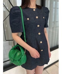 tweed balloon sleeve jacket（ツイードバルーンスリーブジャケット
