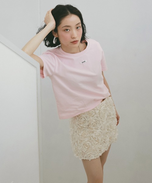 セール】フラワーモチーフミニスカート（スカート）｜EIMY ISTOIRE