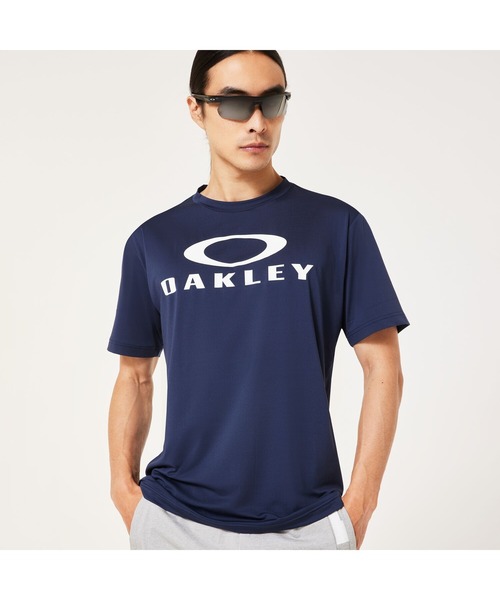OAKLEY(オークリー)の「オークリー ENHANCE QDEVO SS TEE O BARK 4.0/Tシャツ/吸汗速乾/トレーニングコレクション/ OAKLEY(Tシャツ/カットソー・メンズ・ネイビー/ホワイト/ブラック・M/L/S/XS/XL)」の3枚目の写真