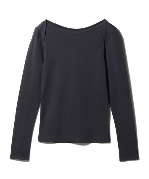 ESTNATION(エストネーション)の「GOOD PEOPLE GOOD STITCHING GOOD PRODUCT for ESTNATION / オーガニックコットン ロングスリーブ Tシャツ(Tシャツ/カットソー・レディース・ブラウン/レッド/ネイビー/オフホワイト・FREE)」の4枚目の写真