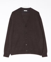 ATON カーディガン　E COMPACT COTTON | V-NECK KNIT CARDIGAN – ATON | エイトン