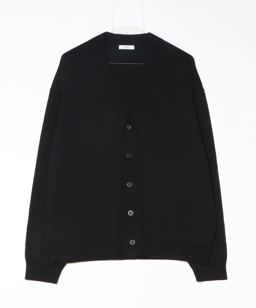 ATON】WOOL WASHI OVERSIZED CARDIGAN（カーディガン/ボレロ