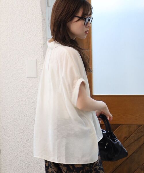 le.coeur blanc / ルクールブラン 2WAYヴィンテージライクブラウス 2WAYヴィンテージライクブラウス/le.coeur blanc(ルクールブラン