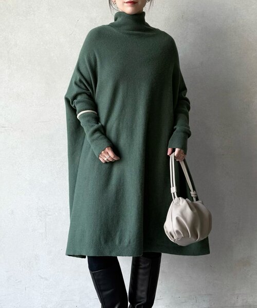 セール】タートルビッグニット(ロング)（ニット/セーター）｜BEARDSLEY