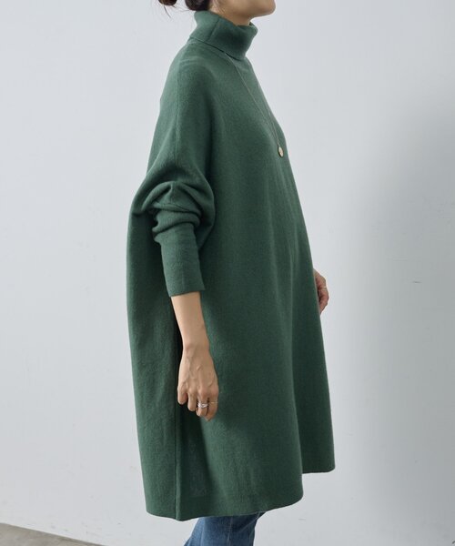 タートルビッグニット(ロング)（ニット/セーター）｜BEARDSLEY