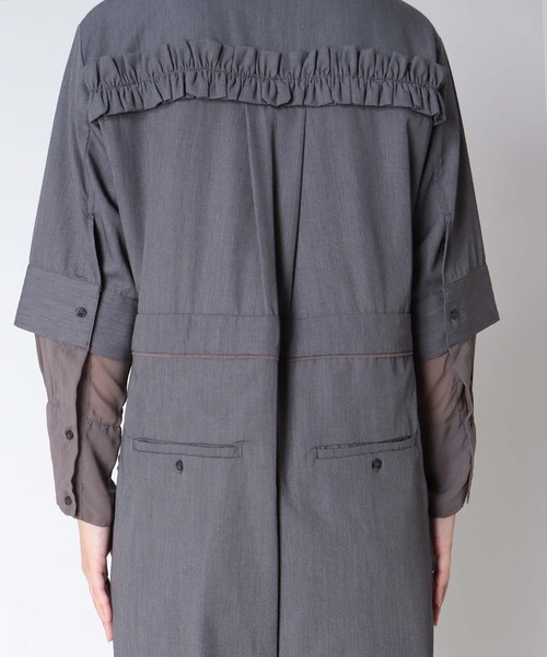 Cepica（セピカ）の「レイヤード風オールインワン（サロペット/オーバーオール・レディース・グレー・FREE）」の12枚目の写真