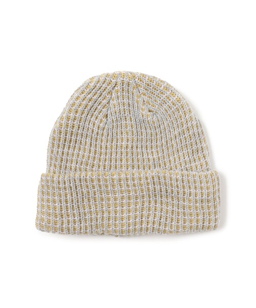 BEAMS(ビームス)の「3トーン アクリル ビーニー(ニットキャップ/ビーニー・メンズ・ネイビー/グレー/ブラック・ONE SIZE)」の3枚目の写真