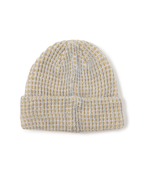 BEAMS(ビームス)の「3トーン アクリル ビーニー(ニットキャップ/ビーニー・メンズ・ネイビー/グレー/ブラック・ONE SIZE)」の4枚目の写真