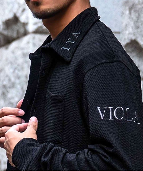 VIOLA(ヴィオラ)の「『VIOLA rumore/ヴィオラ ルモーレ』カット長袖シャツ(シャツ/ブラウス・メンズ・ブラック/ホワイト・L/XL/M)」の16枚目の写真