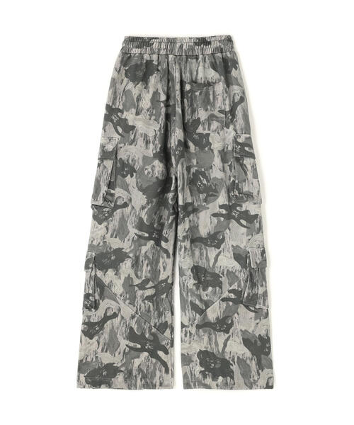 NOT4NERD（ノットフォーナード）の「NOT4NERD/ノットフォーナード/Camo Multi Cargo Sweat Pants（カーゴパンツ・メンズ・カーキ/グレー・XL/L/M）」の2枚目の写真